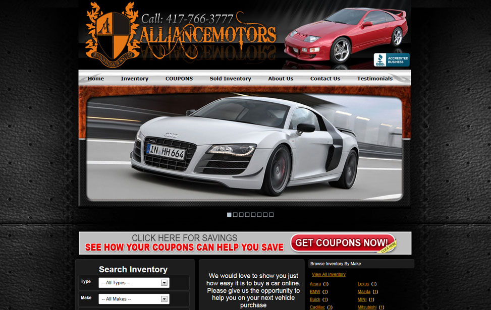 VinList Custom Dealership Websites